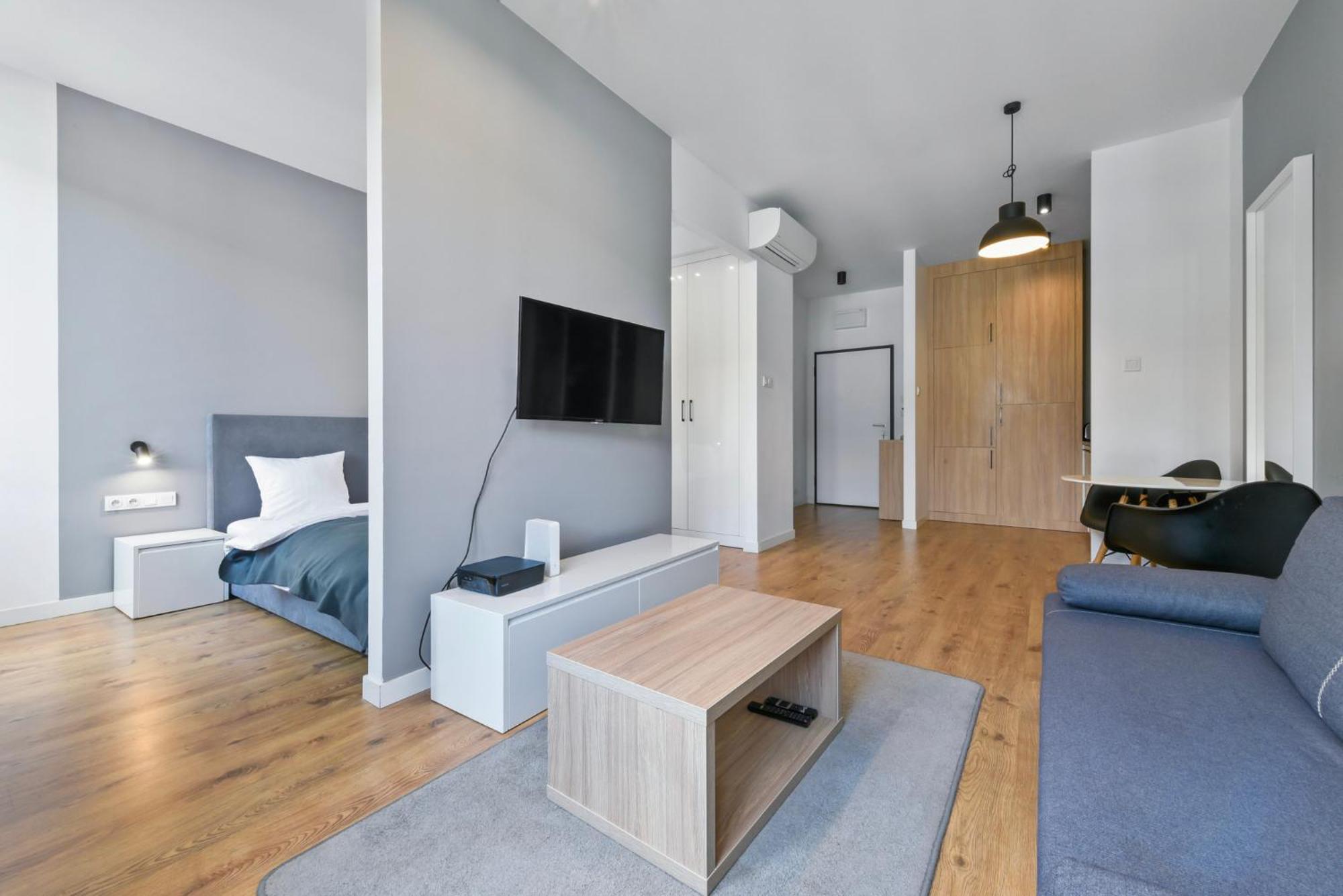 Rentplanet - Apartament Slawinska Varsóvia Exterior foto
